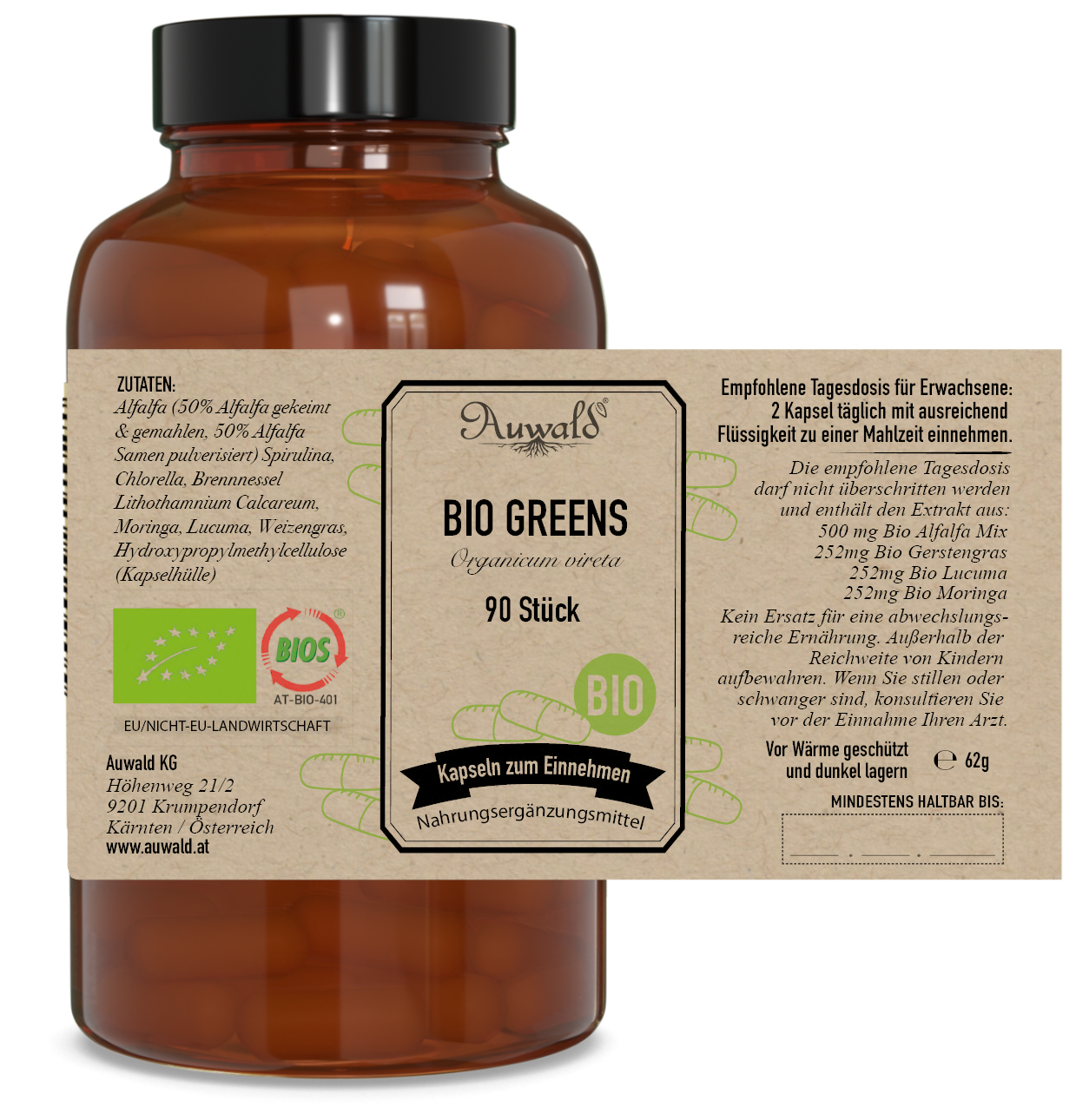 BIO Greens - Kapseln